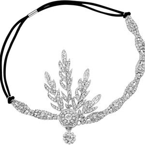 BABEYOND 1920s Headpiece Flapper Headpiece Vintage Headband